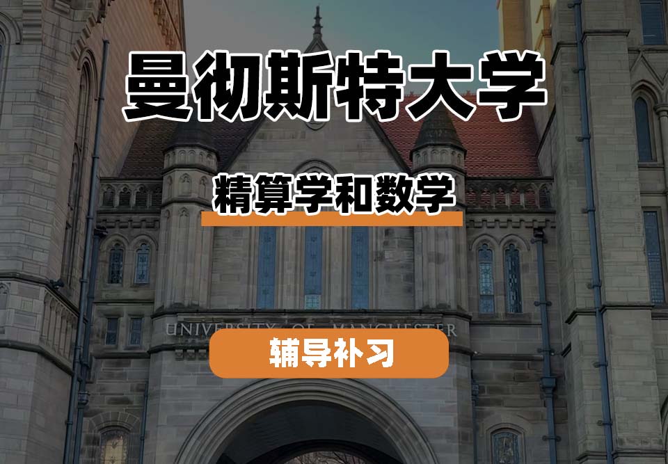 曼彻斯特大学UoM曼大精算学和数学辅导补习补课(三)