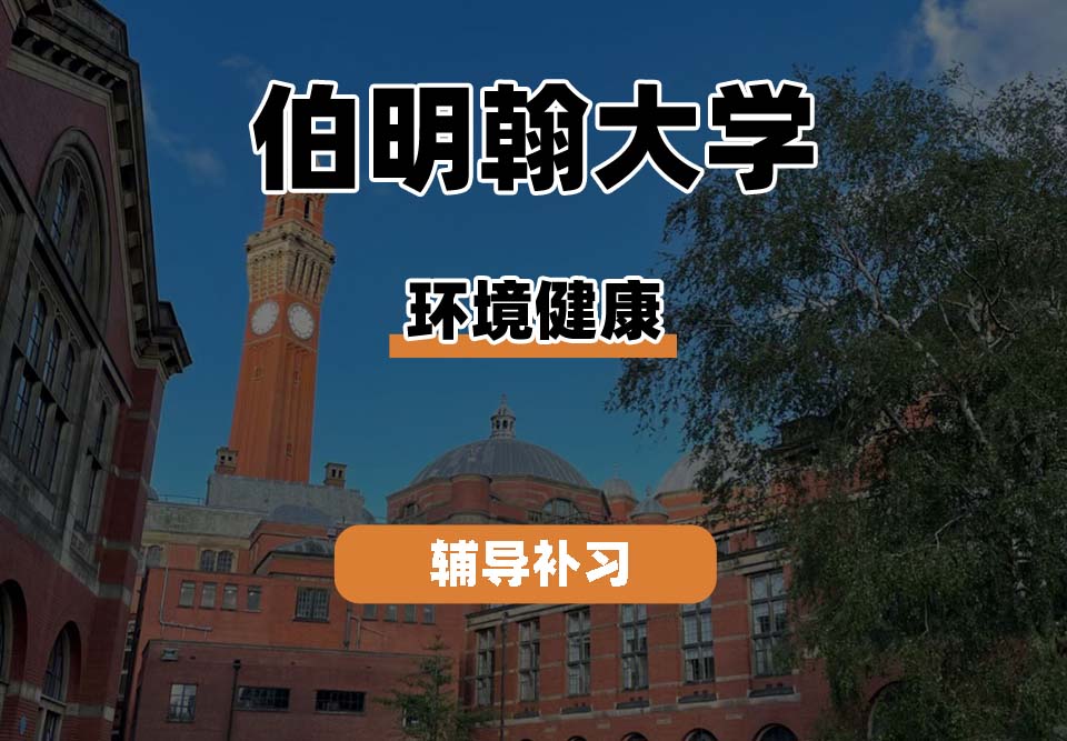 伯明翰大学UOB伯大环境健康辅导补习补课