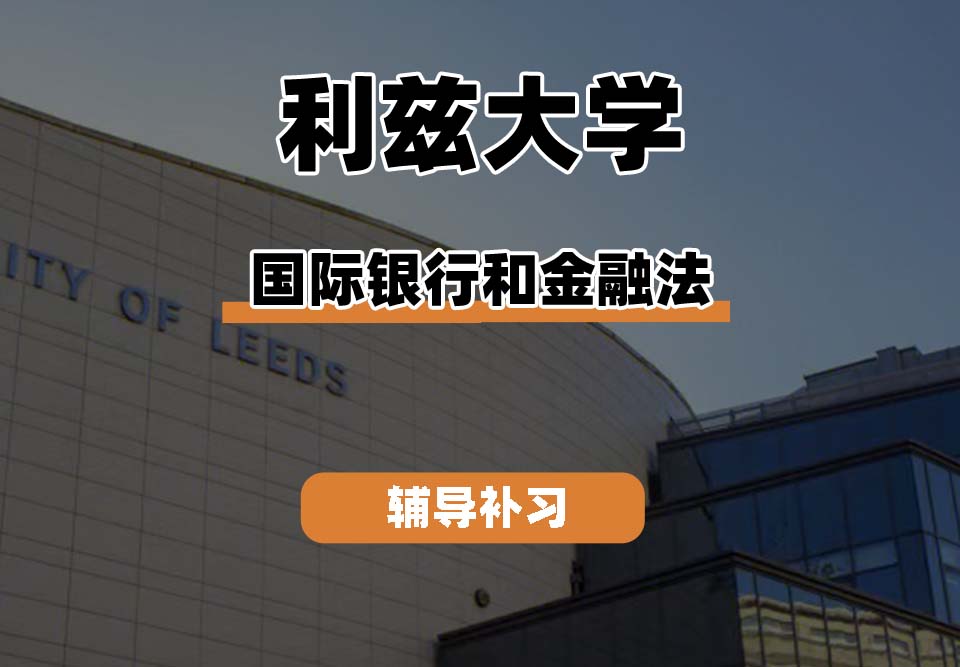 利兹大学leeds国际银行和金融法辅导补习补课(一)