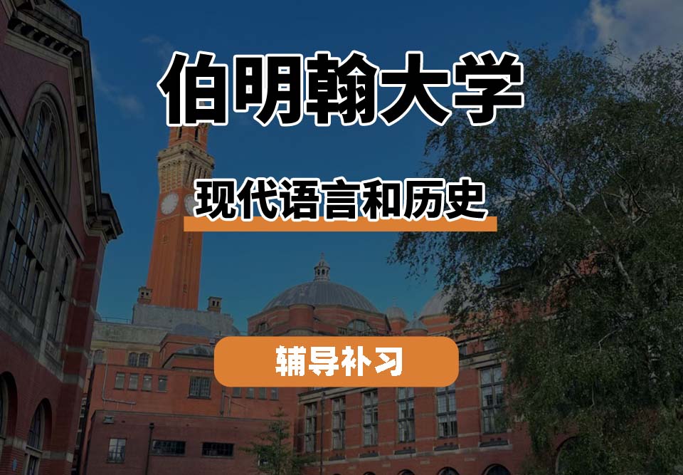 伯明翰大学UOB伯大现代语言和历史辅导补习补课