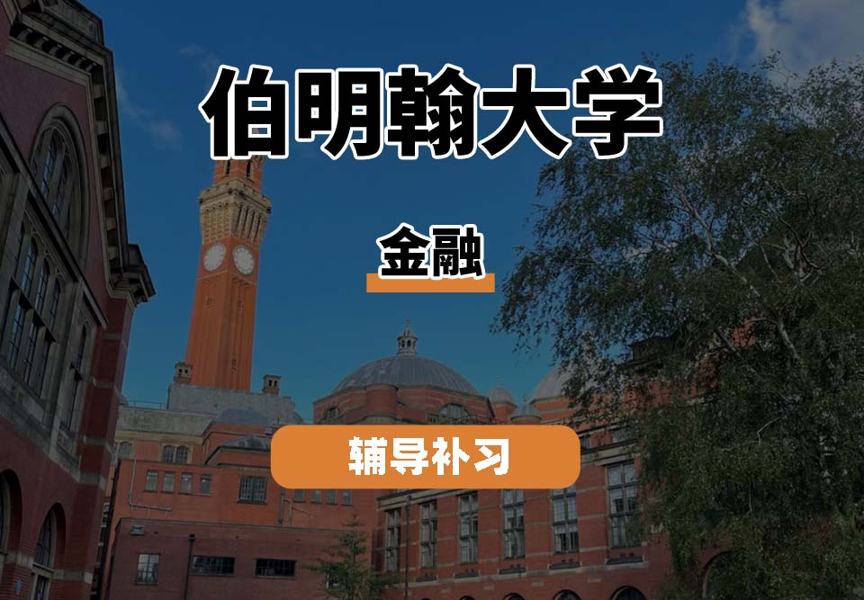 伯明翰大学UOB伯大金融辅导补习补课
