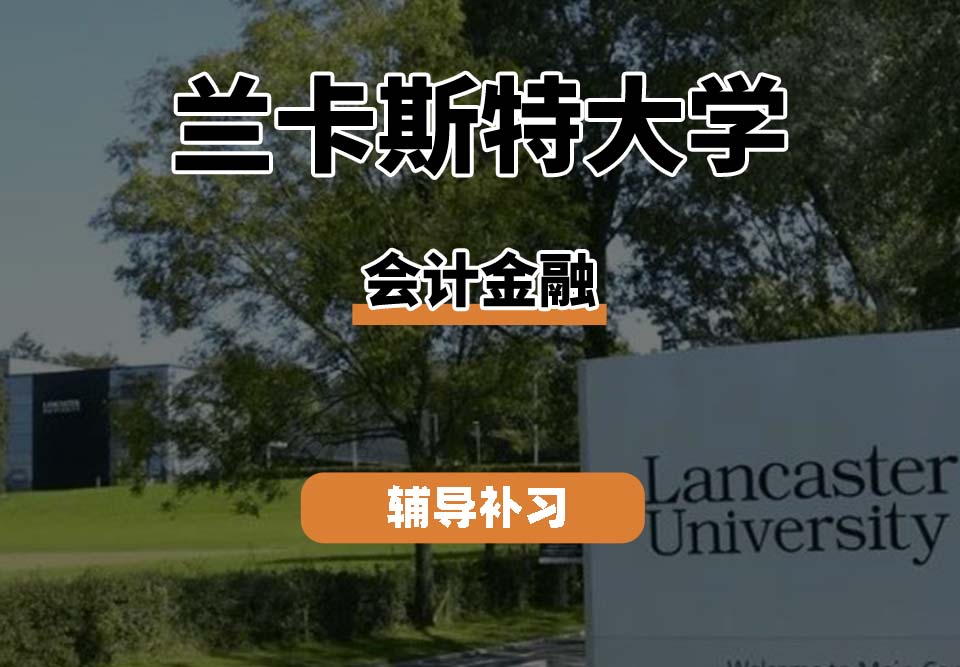 兰卡斯特大学LU兰卡会计金融辅导补习补课（二）