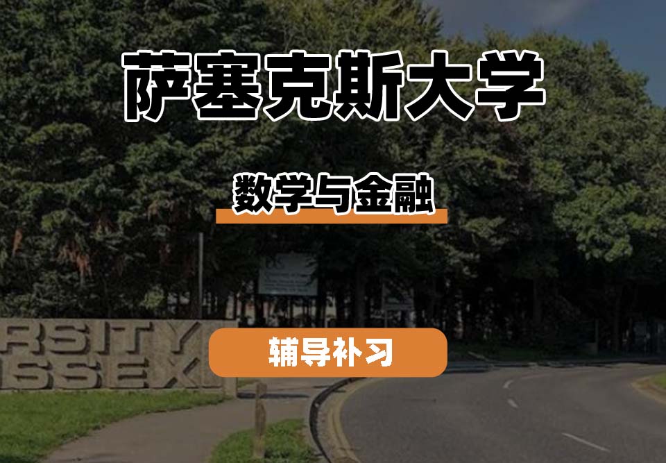 萨塞克斯大学Sussex萨大数学与金融辅导补习补课（二）