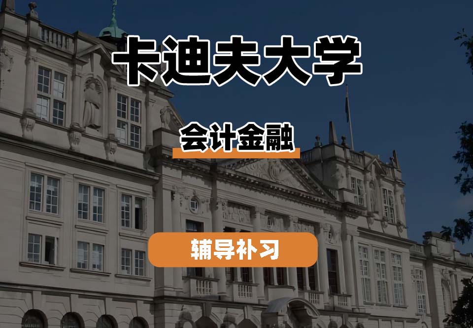 卡迪夫大学cardiff卡大会计金融辅导补习补课（一）