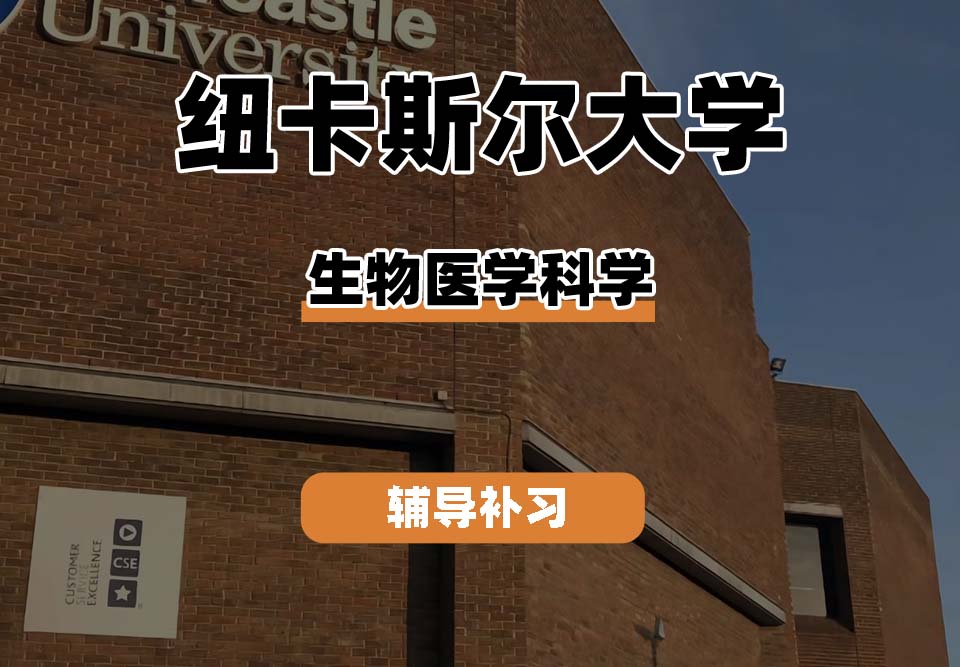 纽卡斯尔大学NCL纽大生物医学科学辅导补习补课（二）
