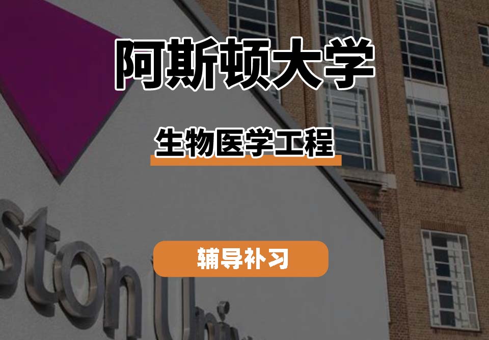 阿斯顿大学Aston生物医学工程辅导补习补课（一）
