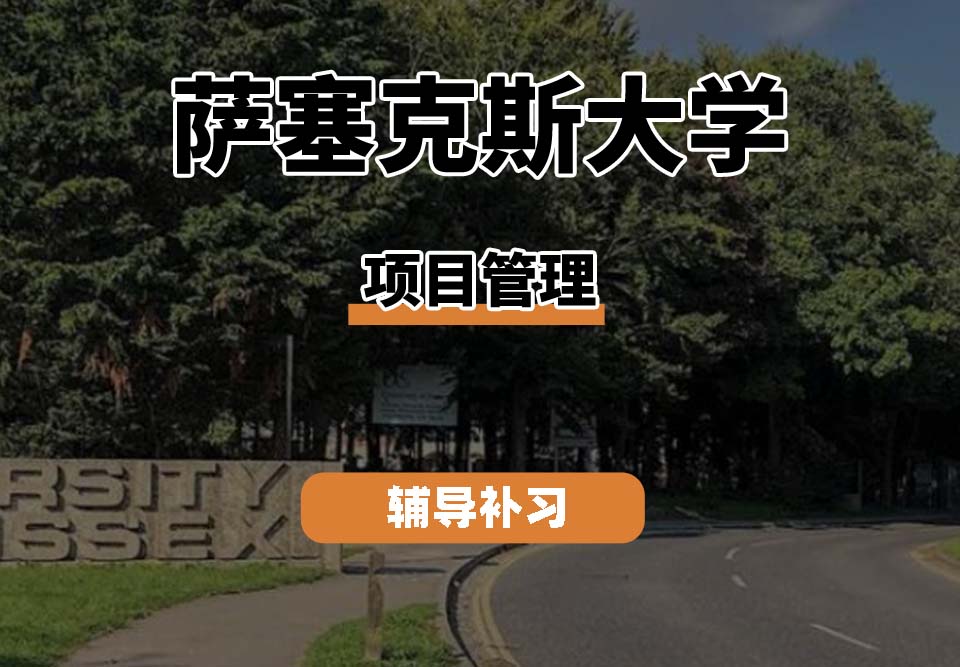 萨塞克斯大学Sussex萨大项目管理辅导补习补课（二）