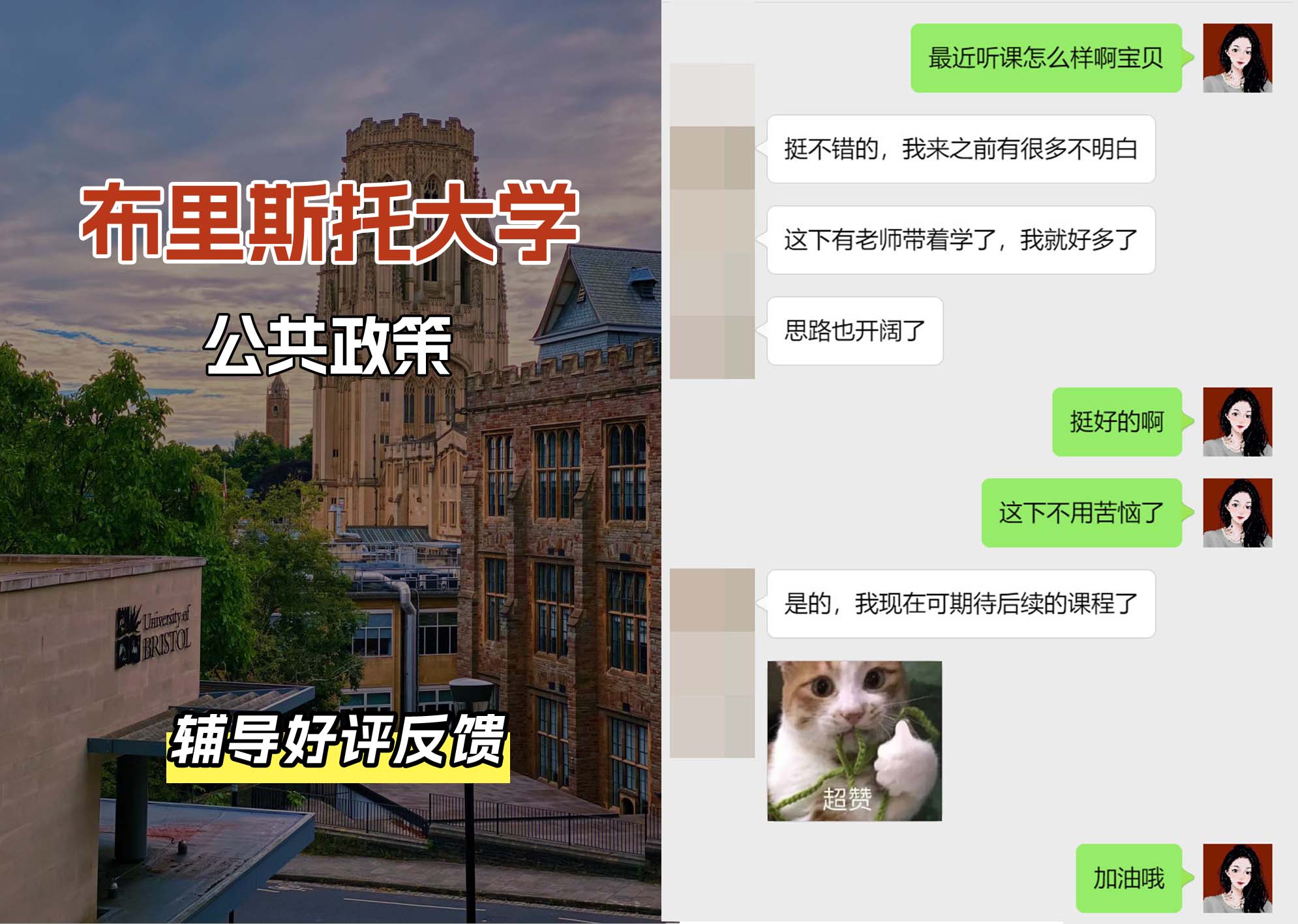 布里斯托大学布大公共政策辅导好评反馈（二）