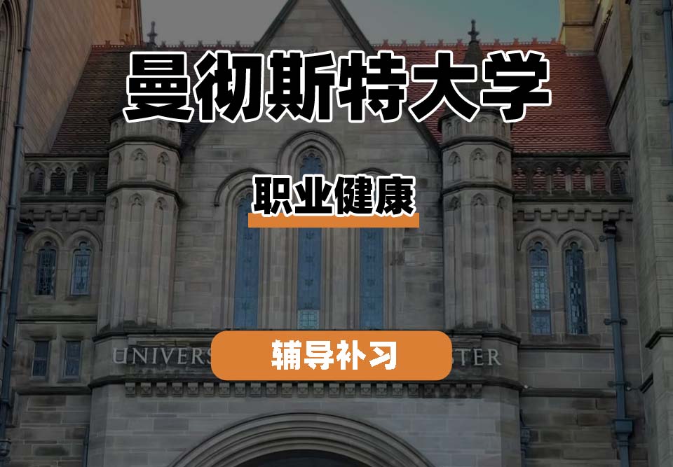 曼彻斯特大学UoM曼大职业健康辅导补习补课