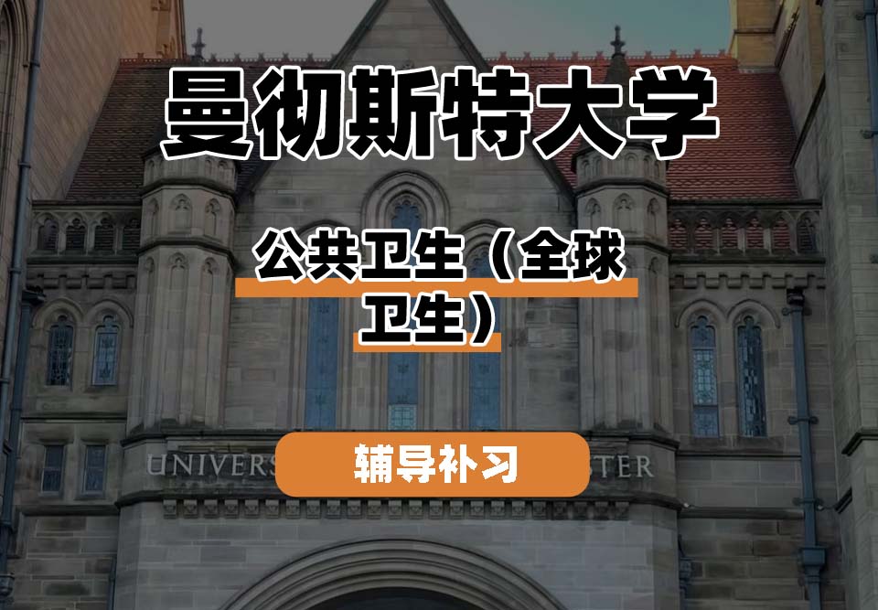 曼彻斯特大学UoM曼大公共卫生（全球卫生）辅导补习补课