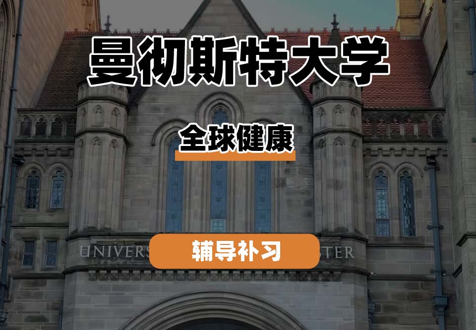 曼彻斯特大学UoM曼大全球健康辅导补习补课