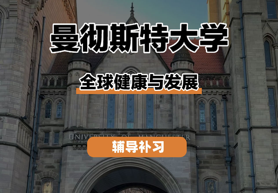 曼彻斯特大学UoM曼大全球健康与发展辅导补习补课