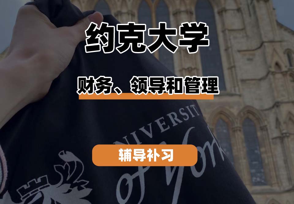 约克大学UOY财务、领导和管理辅导补习补课