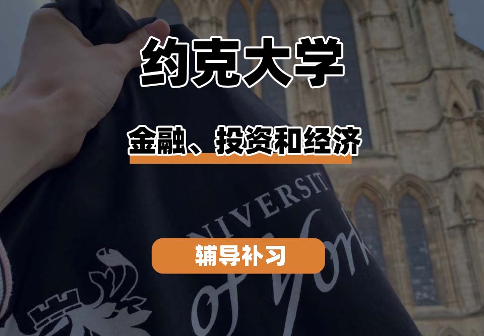 约克大学UOY金融、投资和经济辅导补习补课