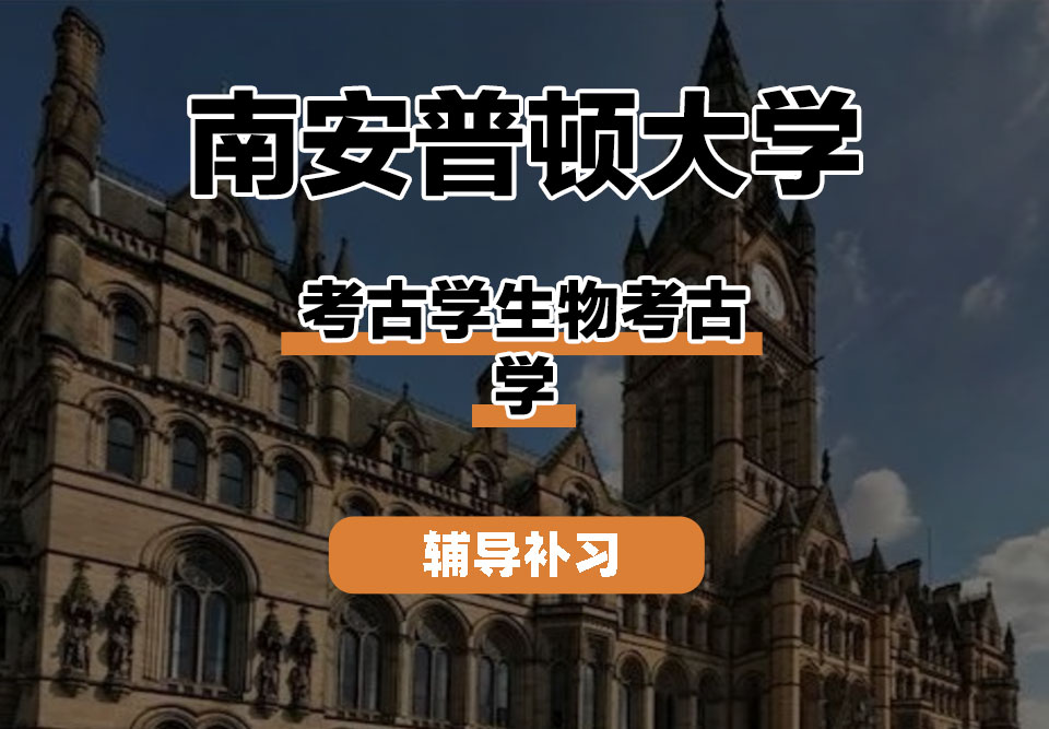南安普顿大学Soton南安考古学生物考古学辅导补习补课