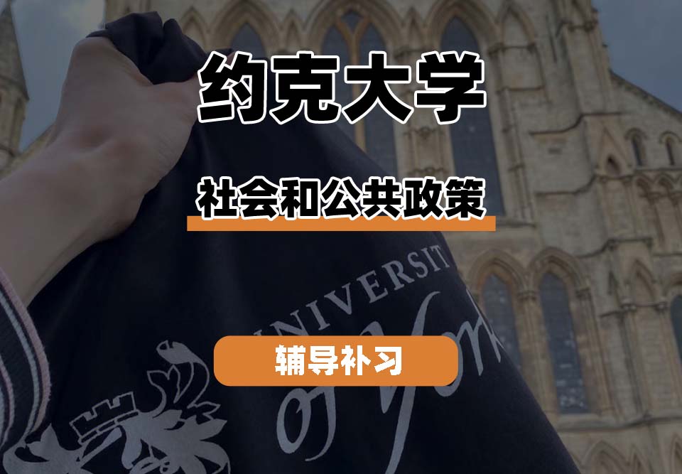 约克大学UOY社会和公共政策辅导补习补课