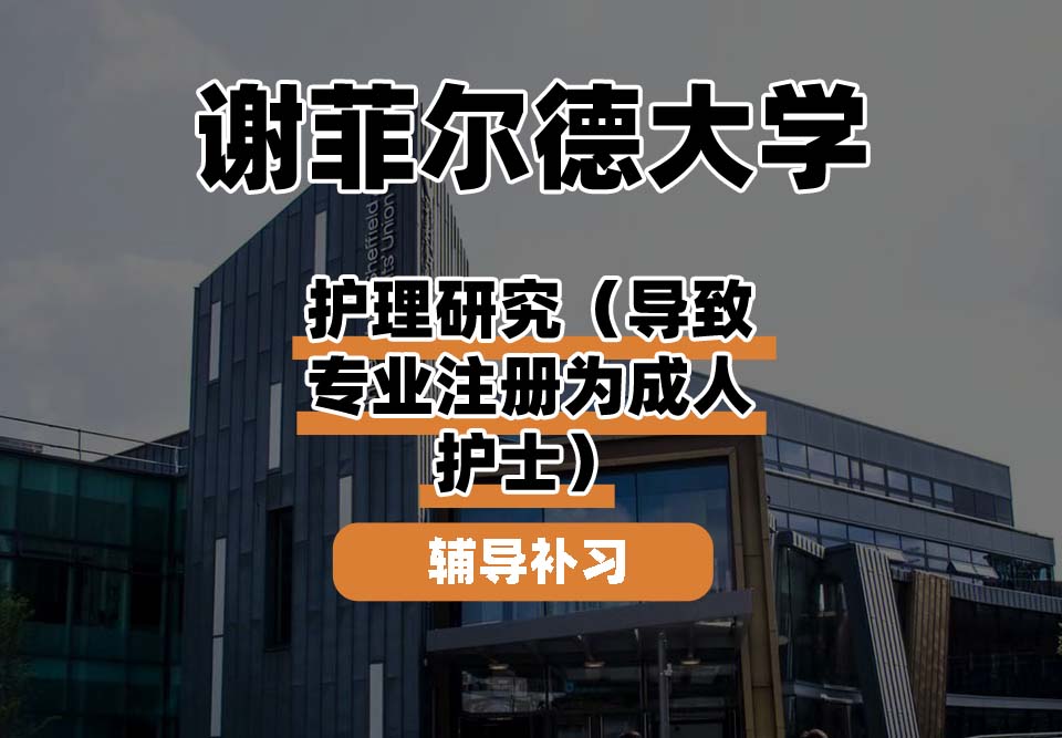 谢菲尔德大学TUoS谢大护理研究(导致专业注册为成人护士)辅导补习补课