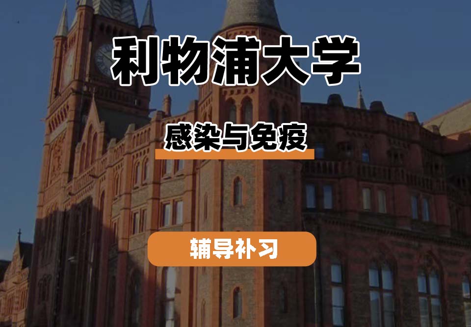 利物浦大学UOL利大感染与免疫辅导补习补课