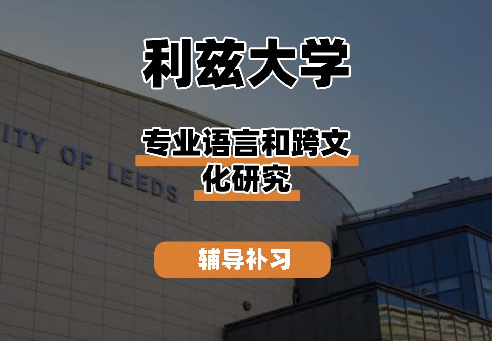 利兹大学leeds专业语言和跨文化研究辅导补习补课