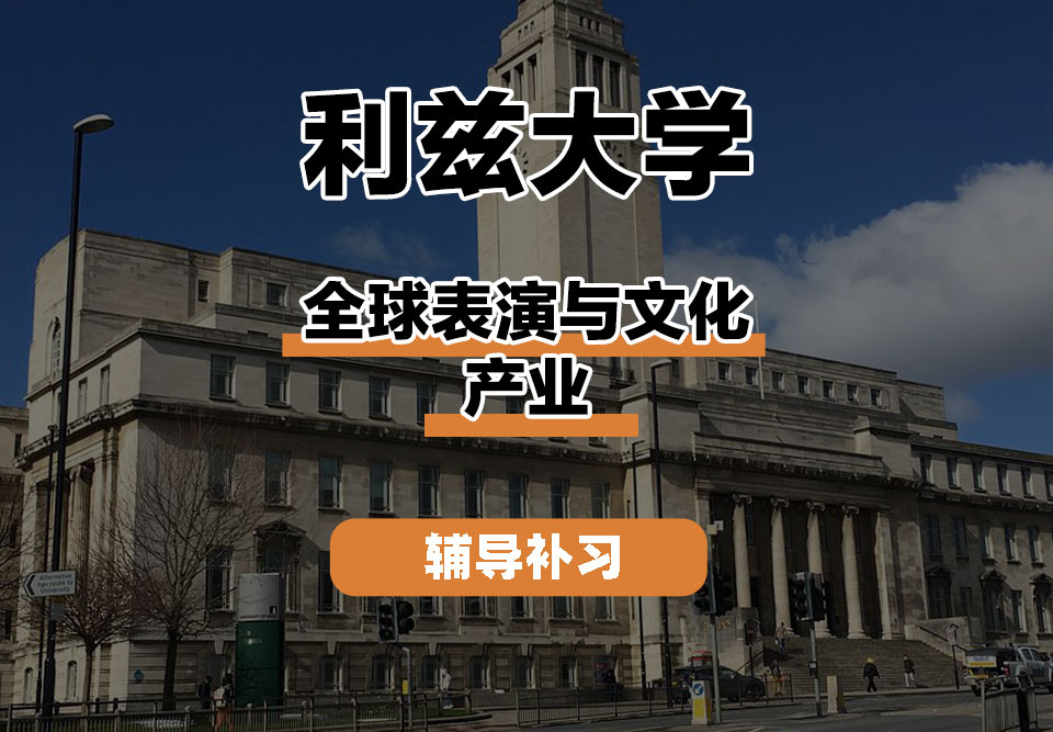 利兹大学leeds全球表演与文化产业辅导补习补课