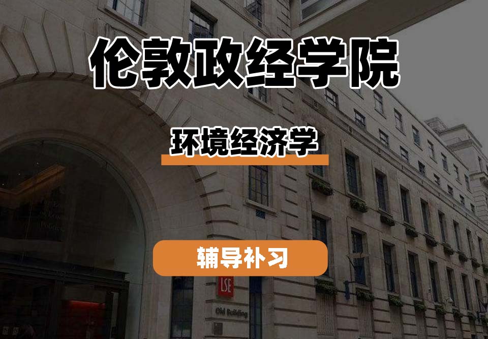 伦敦政治经济学院LSE伦敦政经环境经济学辅导补习补课