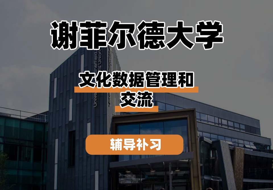 谢菲尔德大学TUoS谢大文化数据管理和交流辅导补习补课