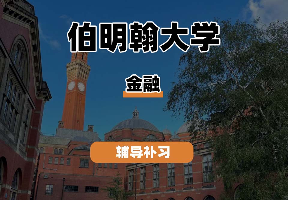 伯明翰大学UOB伯大金融辅导补习补课
