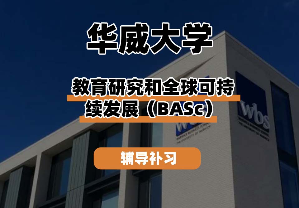 华威大学Warwick华威教育研究和全球可持续发展辅导补习补课