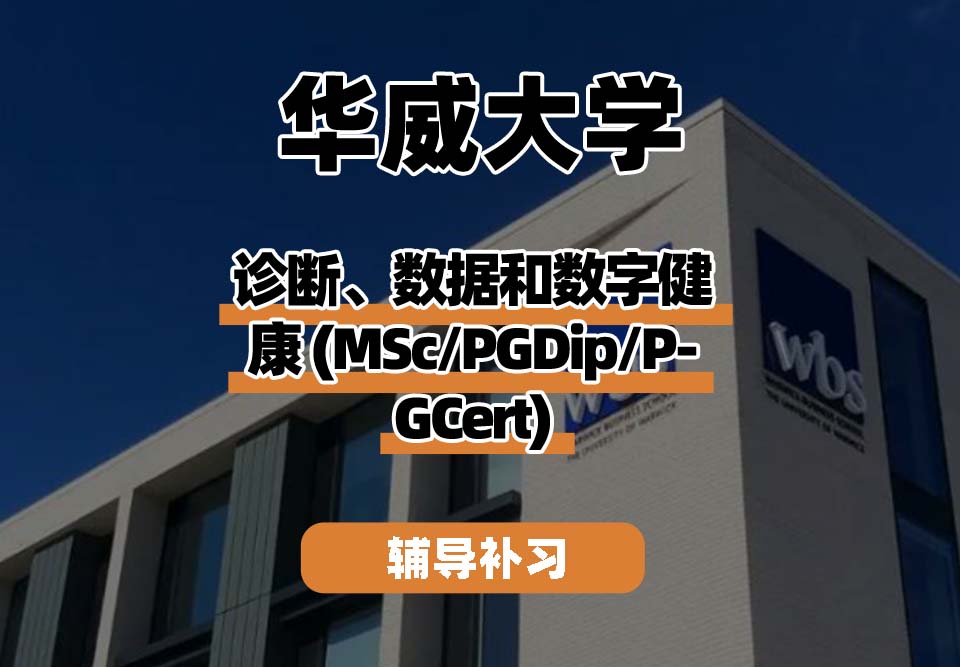 华威大学Warwick华威诊断、数据和数字健康辅导补习补课