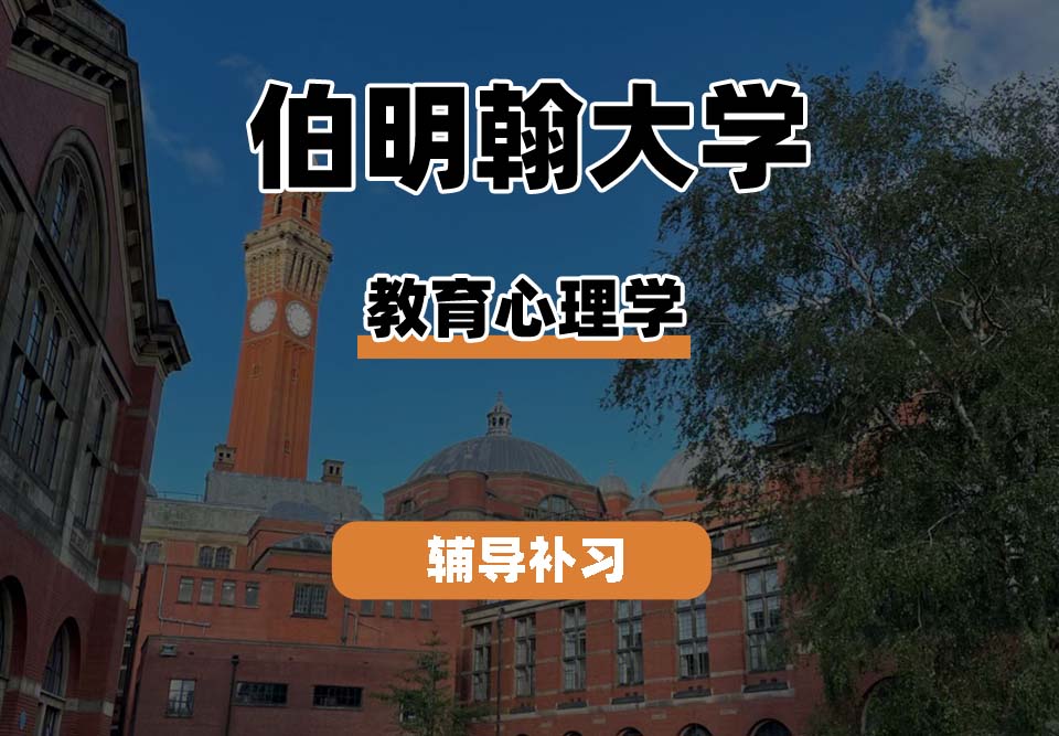 伯明翰大学UOB伯大教育心理学辅导补习补课