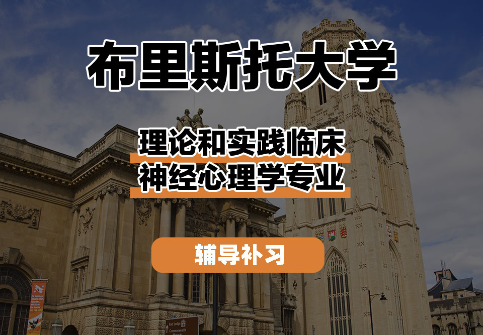 布里斯托大学Bristol布大理论和实践临床神经心理学辅导补习补课