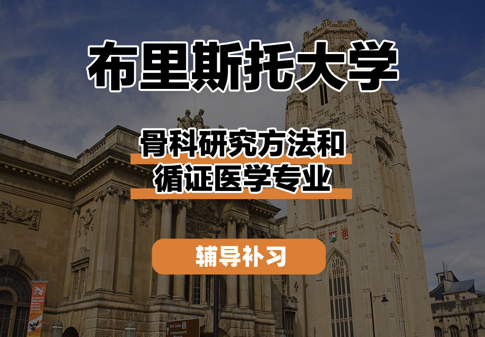 布里斯托大学Bristol布大骨科研究方法和循证医学辅导补习补课