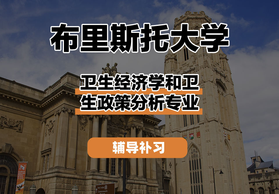 布里斯托大学Bristol布大卫生经济学和卫生政策分析辅导补习补课