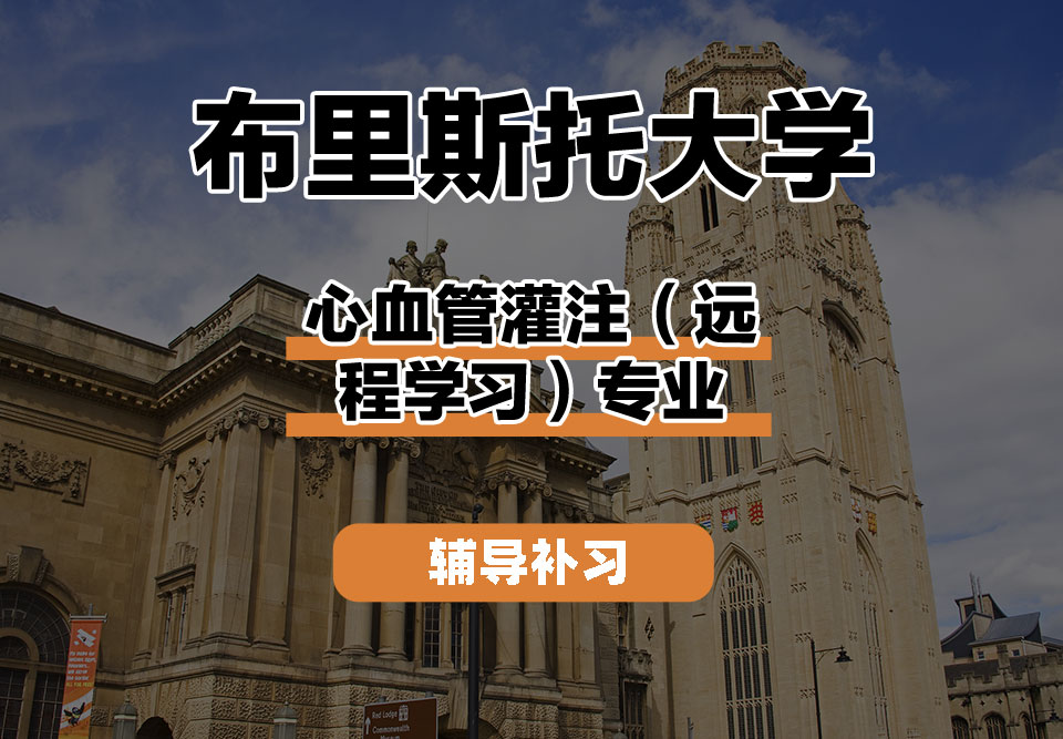 布里斯托大学Bristol布大心血管灌注（远程学习）辅导补习补课