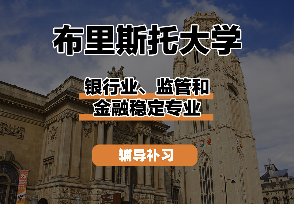 布里斯托大学Bristol布大银行业、监管和金融稳定辅导补习补课