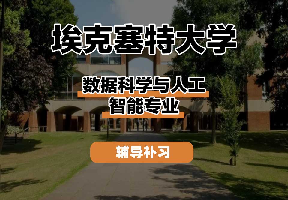 埃克塞特大学EXON埃大数据科学与人工智能辅导补习补课