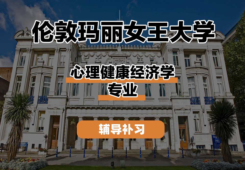 伦敦玛丽女王大学QM女王大学心理健康经济学辅导补习补课