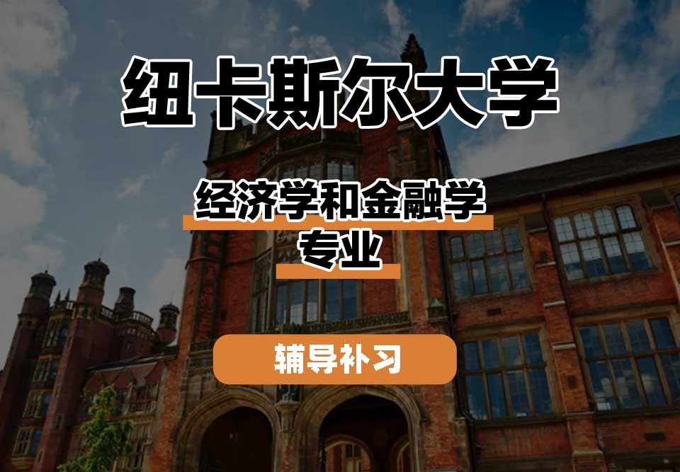 纽卡斯尔大学NCL纽大经济学和金融学辅导补习补课