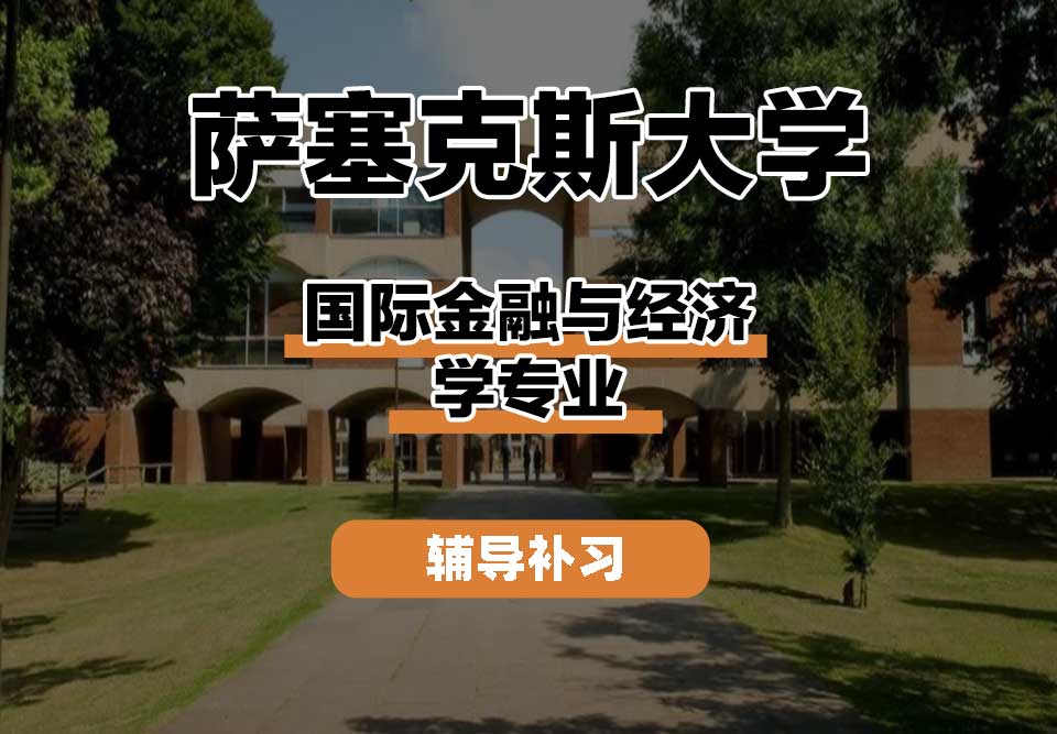 萨塞克斯大学Sussex萨大国际金融与经济学辅导补习补课