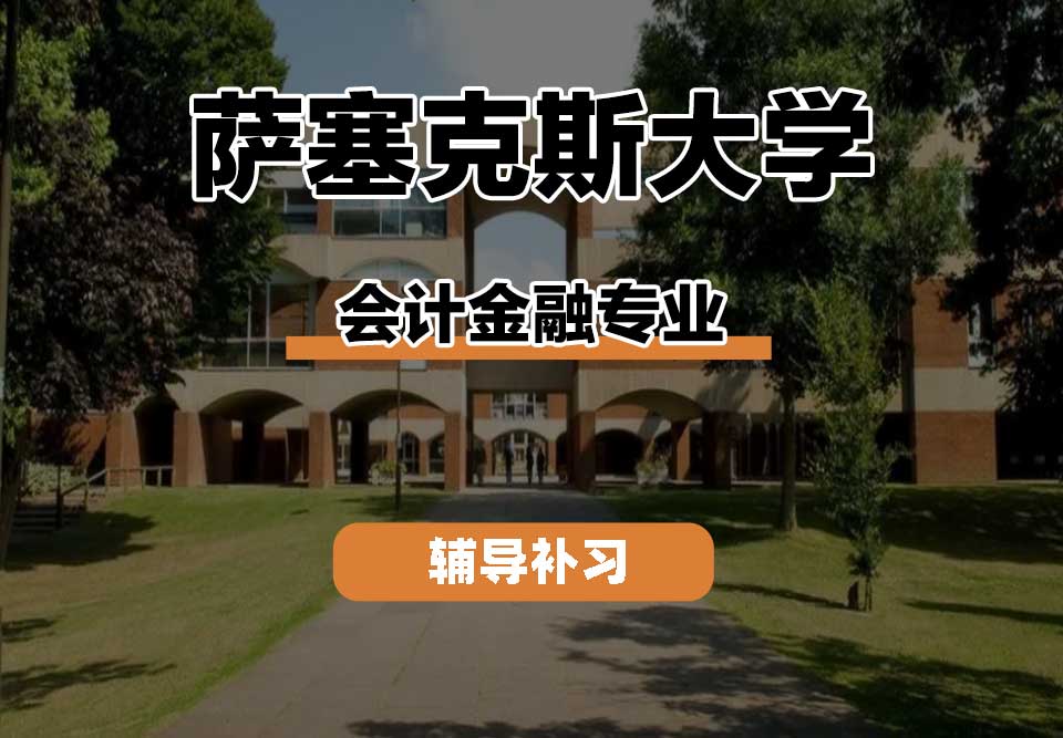 萨塞克斯大学Sussex萨大会计金融辅导补习补课