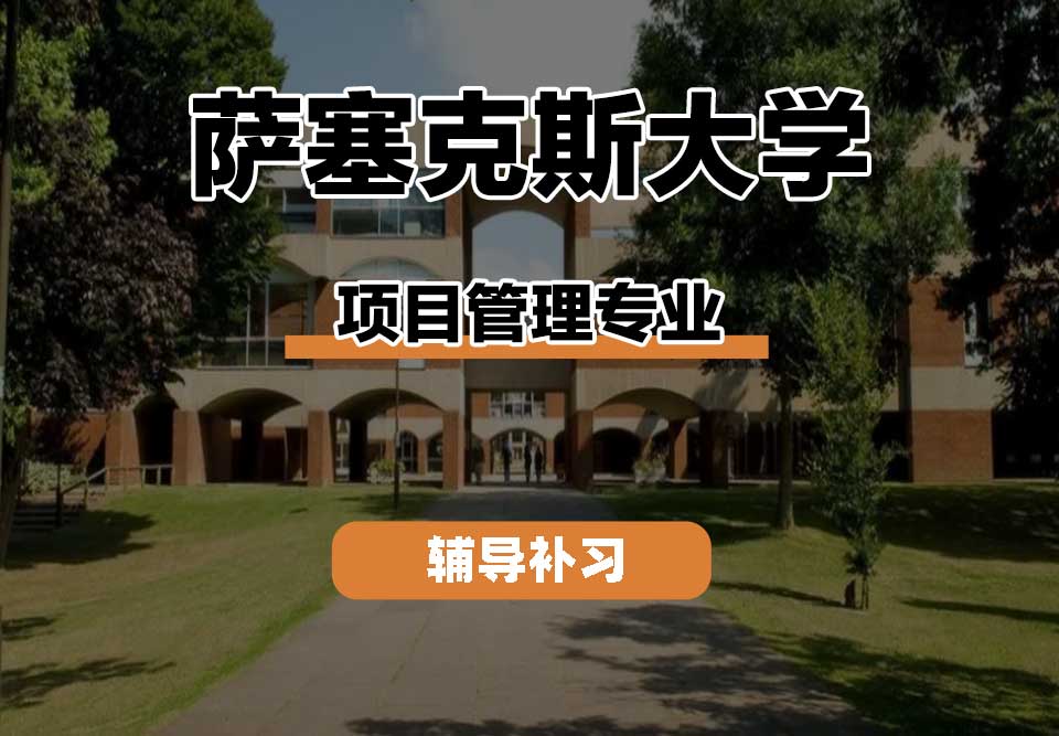 萨塞克斯大学Sussex萨大项目管理辅导补习补课