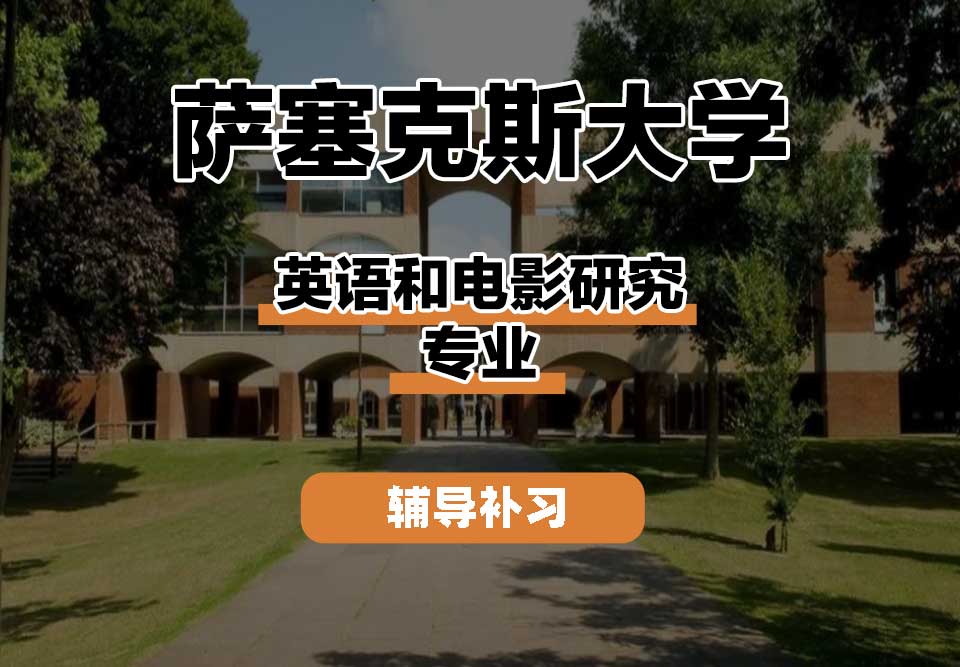 萨塞克斯大学Sussex萨大英语和电影研究辅导补习补课