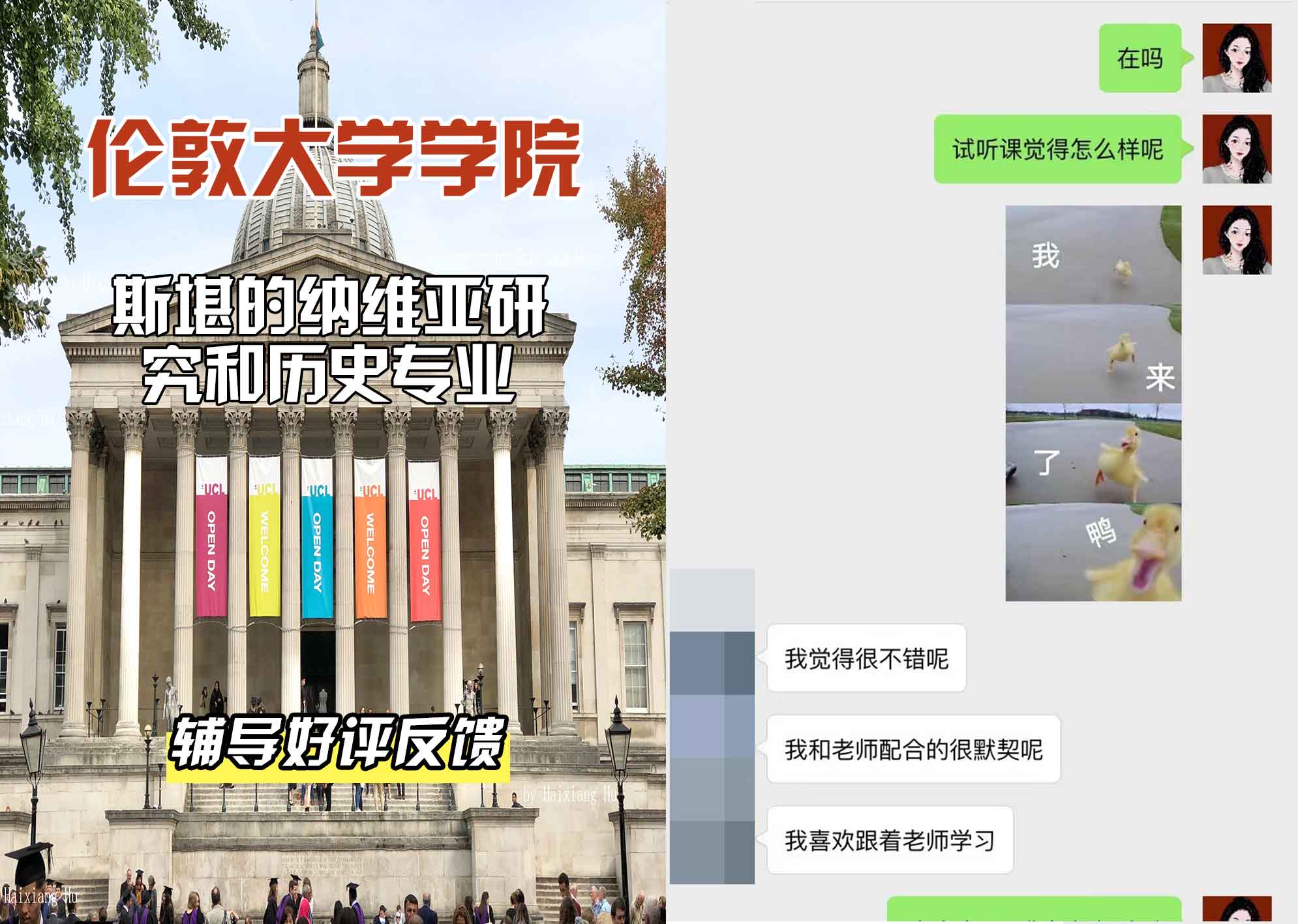 伦敦大学学院UCL斯堪的纳维亚研究和历史辅导好评反馈