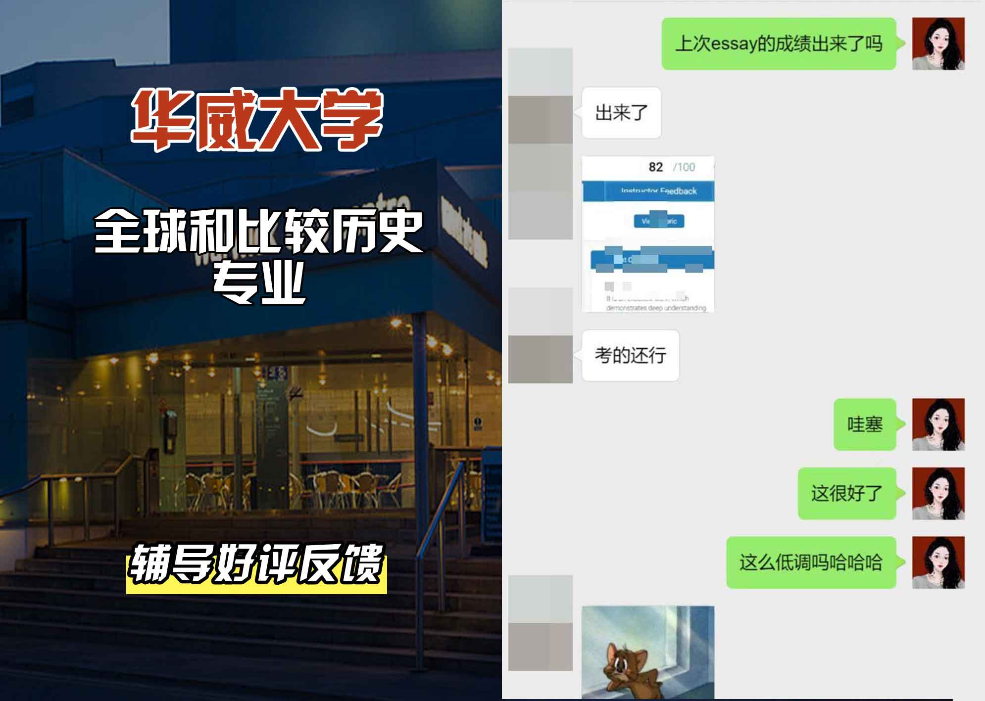 华威大学华威全球和比较历史辅导好评反馈