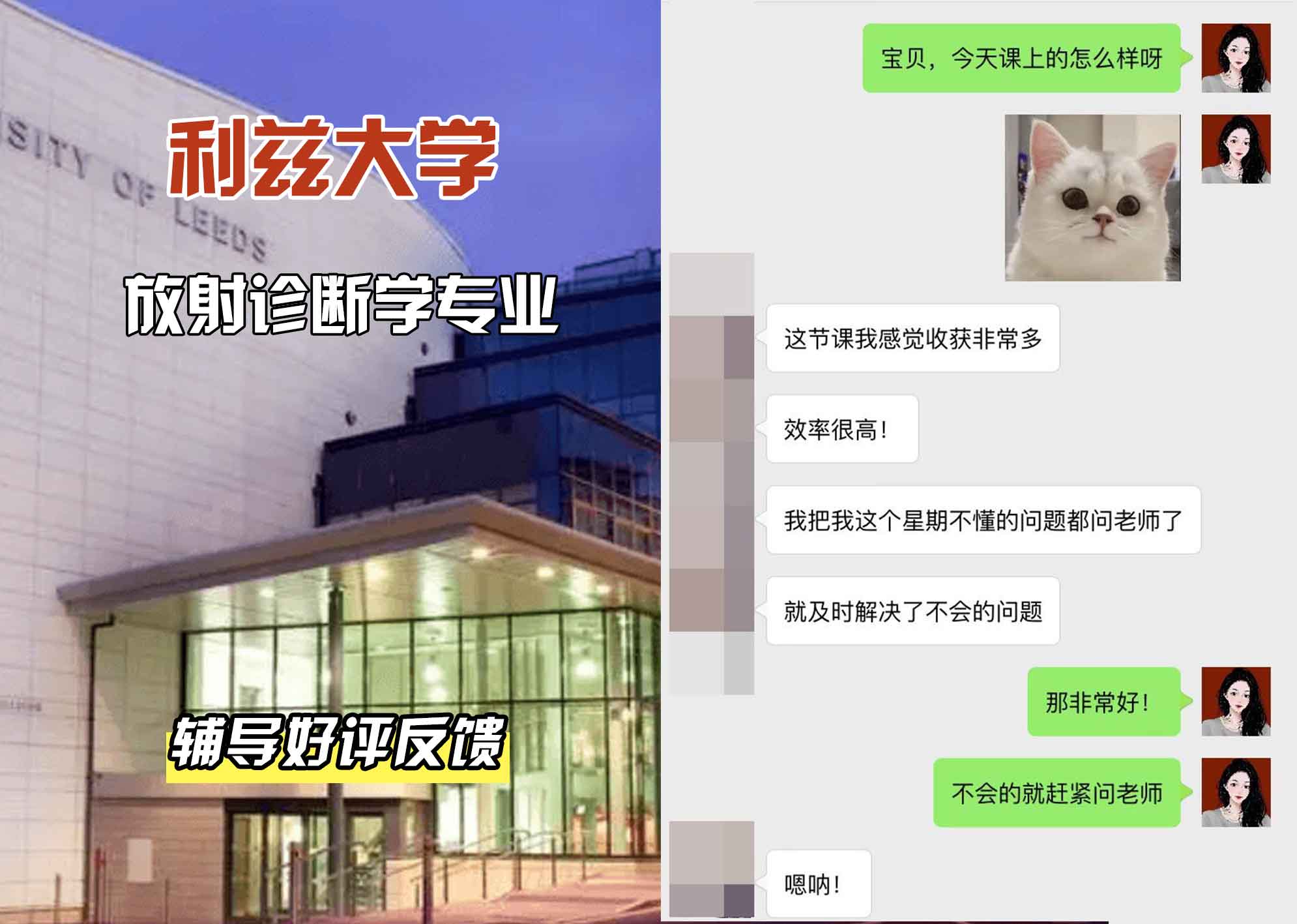 利兹大学leeds放射诊断学辅导好评反馈