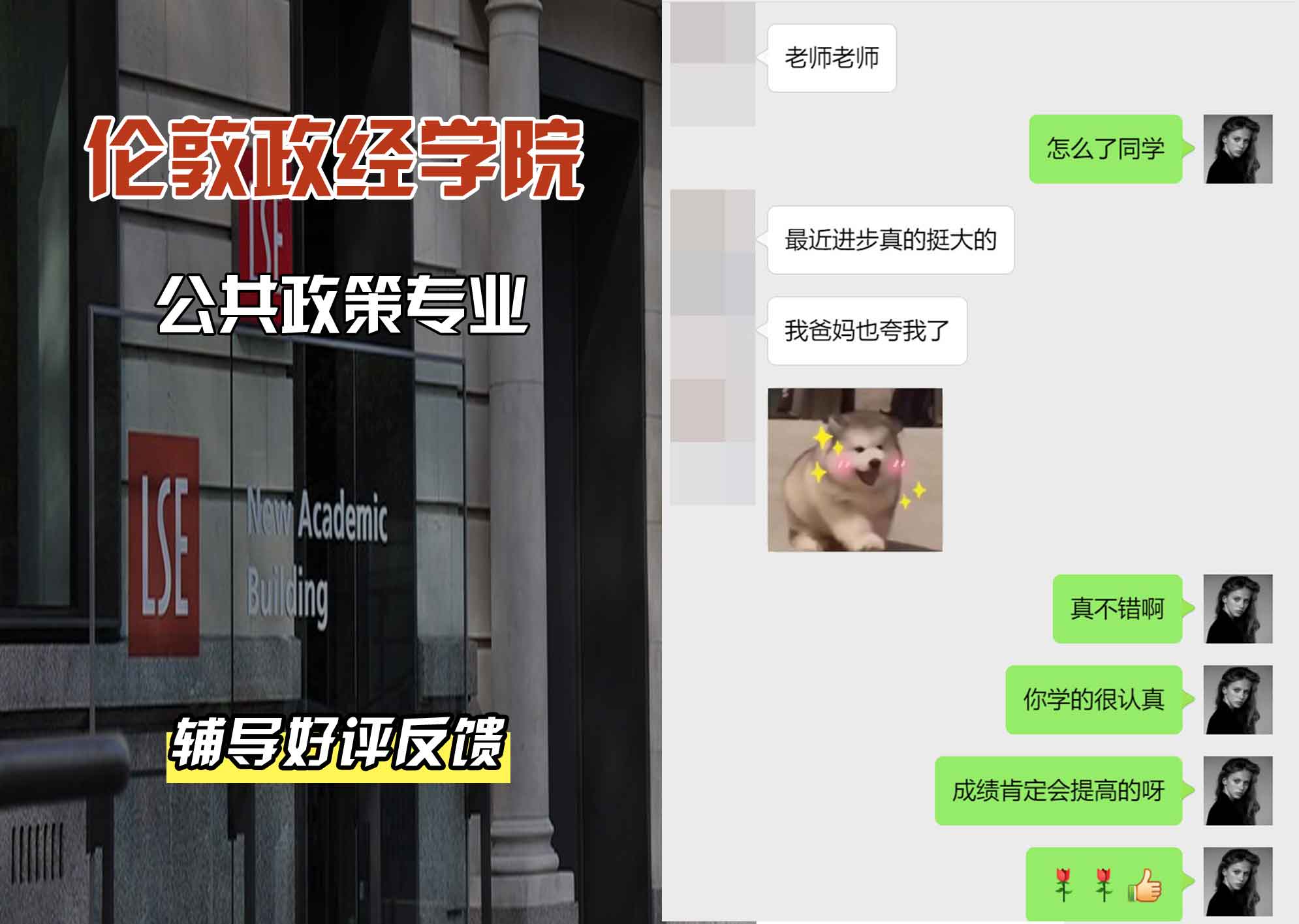 伦敦政经学院LSE公共政策辅导好评反馈