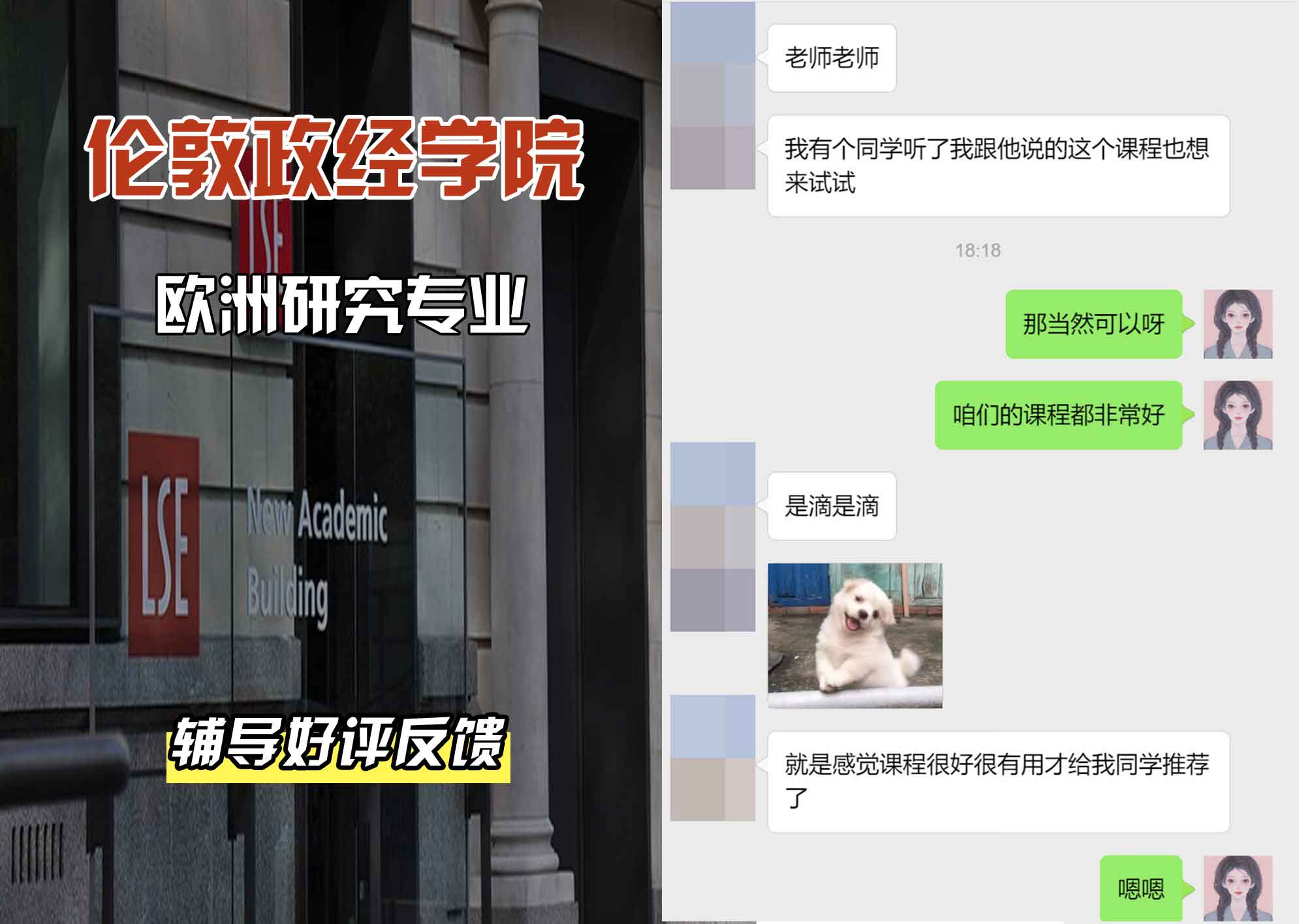 伦敦政经学院LSE欧洲研究辅导好评反馈