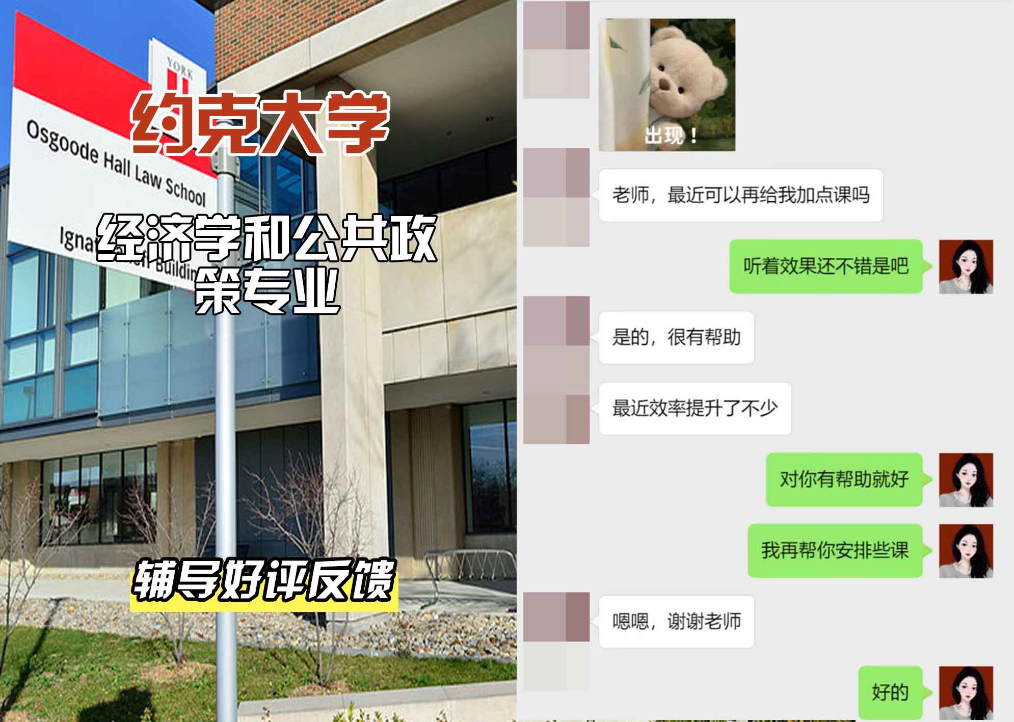 约克大学UOY经济学和公共政策辅导好评反馈