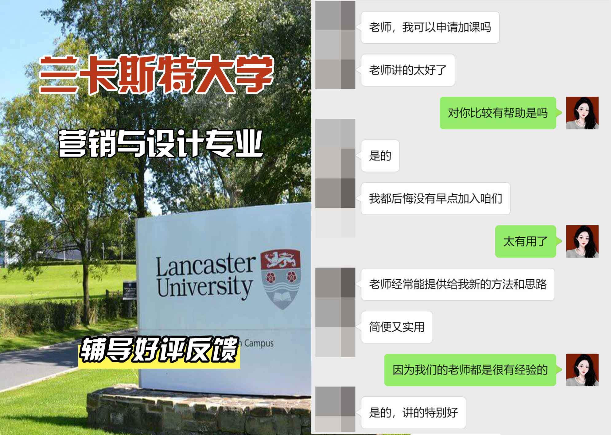 LU兰卡营销与设计辅导好评反馈