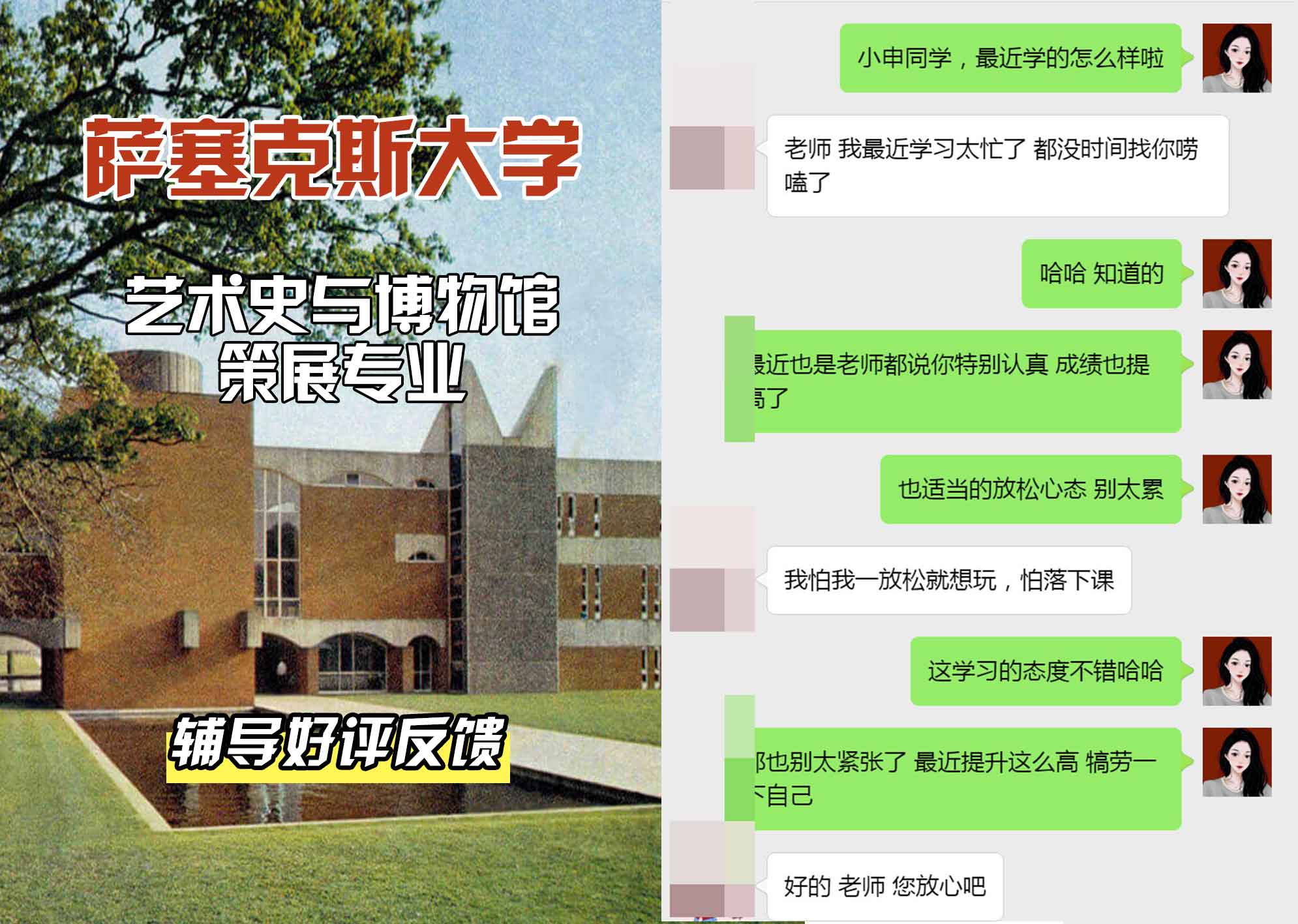 Sussex萨塞克斯大学艺术史与博物馆策展辅导好评反馈